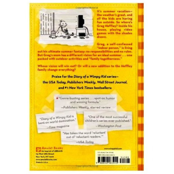 Dog Days (Diary of a Wimpy Kid, Book 4) (Volume 4) Hardcover - Picture 2 of 2